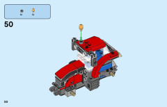 LEGO 60287 instructions page 50 – build guide