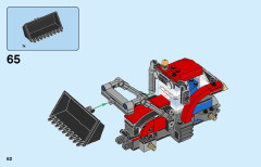 LEGO 60287 instructions page 62 – build guide