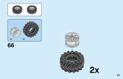 LEGO 60287 instructions page 63 – build guide