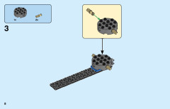 LEGO 60287 instructions page 8 – build guide