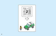 LEGO 60288 instructions page 2 – build guide
