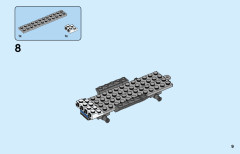 LEGO 60288 instructions page 9 – build guide