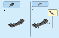 LEGO 60288 instructions page 7 – build guide