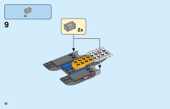 LEGO 60289 instructions page 10 – build guide