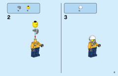 LEGO 60289 instructions page 3 – build guide