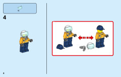 LEGO 60289 instructions page 4 – build guide