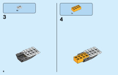 LEGO 60289 instructions page 6 – build guide