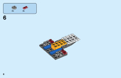 LEGO 60289 instructions page 8 – build guide