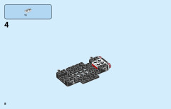 LEGO 60289 instructions page 8 – build guide