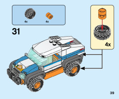 LEGO 60290 instructions page 39 – build guide