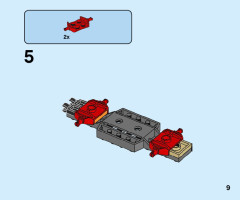 LEGO 60290 instructions page 9 – build guide