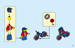 LEGO 60290 instructions page 3 – build guide