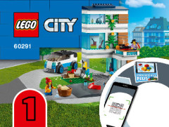 LEGO 60291 instructions page 1 – build guide