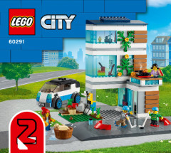 LEGO 60291 instructions page 1 – build guide
