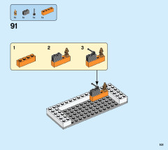 LEGO 60291 instructions page 101 – build guide