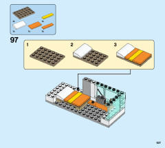 LEGO 60291 instructions page 107 – build guide