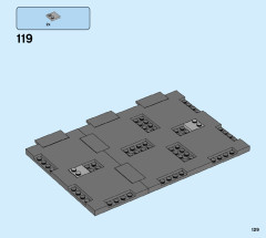 LEGO 60291 instructions page 129 – build guide