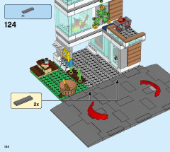 LEGO 60291 instructions page 134 – build guide