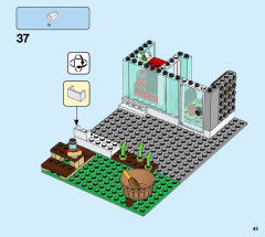 LEGO 60291 instructions page 43 – build guide