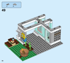 LEGO 60291 instructions page 58 – build guide