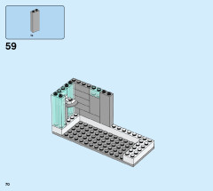 LEGO 60291 instructions page 70 – build guide