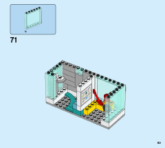 LEGO 60291 instructions page 83 – build guide