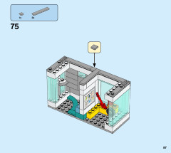 LEGO 60291 instructions page 87 – build guide
