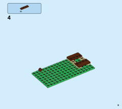 LEGO 60291 instructions page 9 – build guide