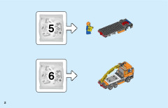 LEGO 60292 instructions page 2 – build guide