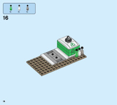 LEGO 60292 instructions page 16 – build guide