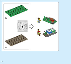 LEGO 60292 instructions page 2 – build guide