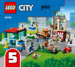 LEGO 60292 instructions page 1 – build guide