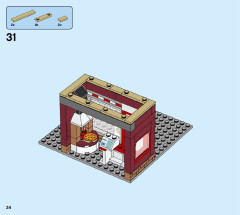 LEGO 60292 instructions page 34 – build guide