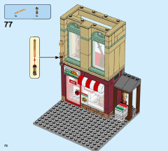 LEGO 60292 instructions page 72 – build guide