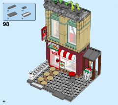 LEGO 60292 instructions page 90 – build guide