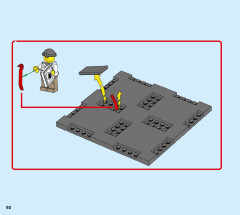 LEGO 60292 instructions page 92 – build guide