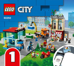 LEGO 60292 instructions page 1 – build guide