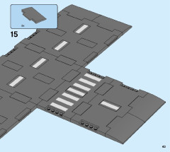 LEGO 60292 instructions page 43 – build guide