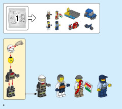 LEGO 60292 instructions page 6 – build guide