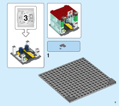 LEGO 60292 instructions page 3 – build guide