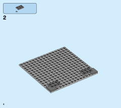 LEGO 60292 instructions page 4 – build guide