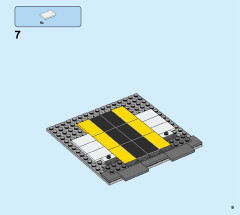 LEGO 60292 instructions page 9 – build guide