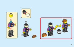 LEGO 60295 instructions page 3 – build guide