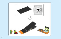 LEGO 60295 instructions page 2 – build guide