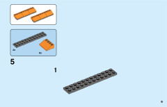 LEGO 60295 instructions page 9 – build guide