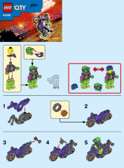 LEGO 60296 instructions page 1 – build guide