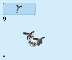 LEGO 60300 instructions page 14 – build guide