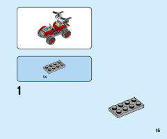 LEGO 60300 instructions page 15 – build guide