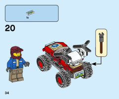 LEGO 60300 instructions page 34 – build guide