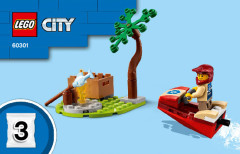 LEGO 60301 instructions page 1 – build guide